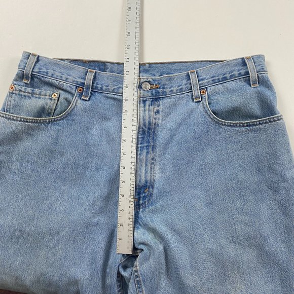 Vintage Y2K Levi's 560 Loose Fit Tapered Leg Jeans Mens 38 x 32 Fits 36.5 x 32 - Picture 12 of 15